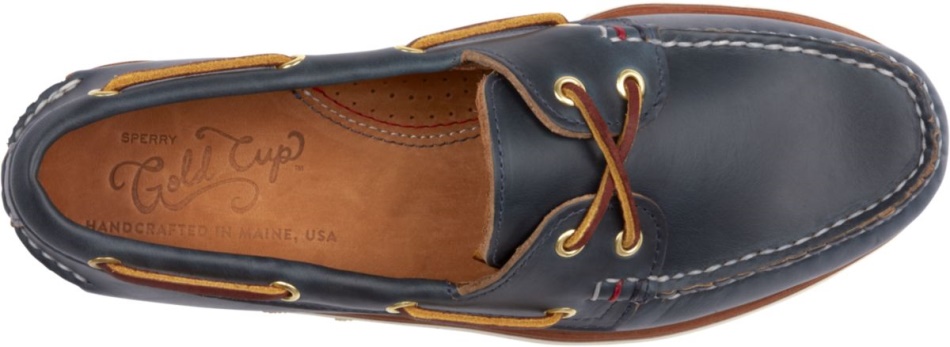 Gold Cup Handcrafted in Maine Authentic Original Boat Shoe Sperry Navy