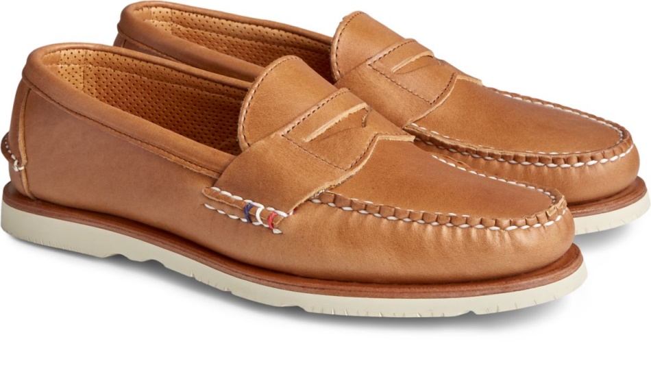 Gold Cup Handcrafted in Maine Penny Loafer Tan Sperry