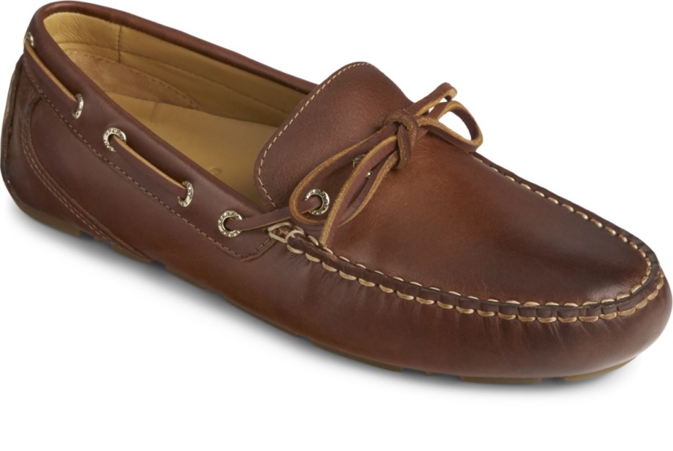 Gold Cup Harpswell 1-Eye Driver Sperry Tan