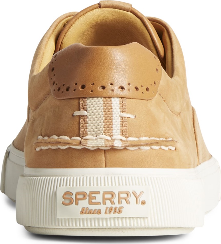 Gold Cup Striper PLUSHWAVE CVO Brogue Sneaker Tan Sperry