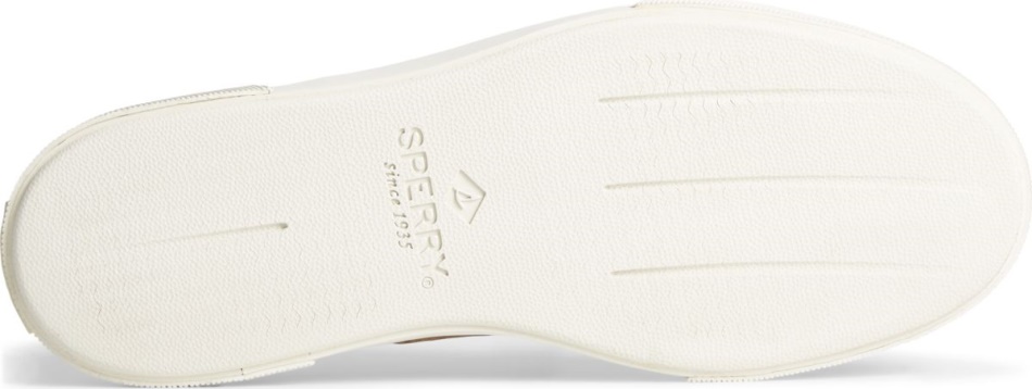 Gold Cup Striper PLUSHWAVE CVO Brogue Sneaker Tan Sperry