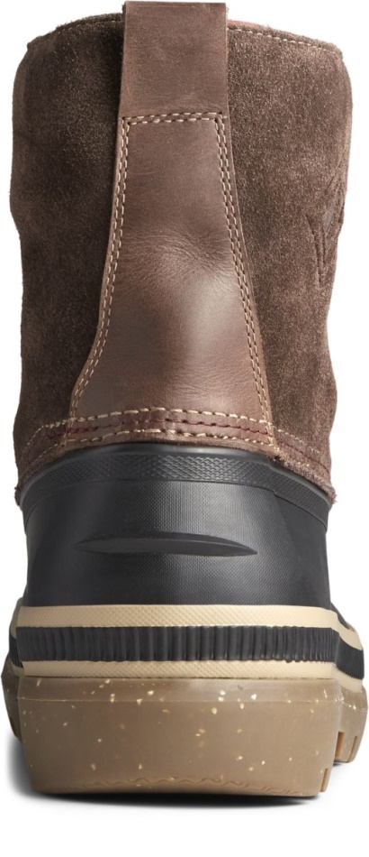 Ice Bay Boot Thinsulate Sperry Black Tan