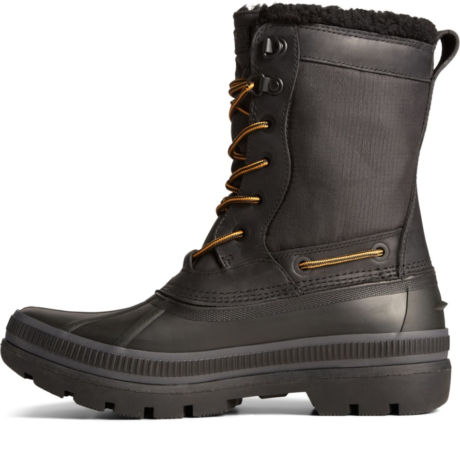 Ice Bay Tall Boot Thinsulate Black Sperry
