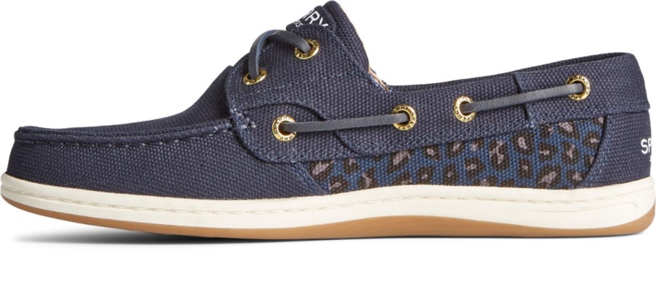 Koifish Animal Print Boat Shoe Sperry Navy