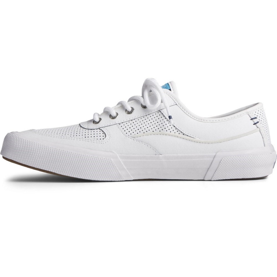 Male Soletide Mens Lace Shoes Sperry White