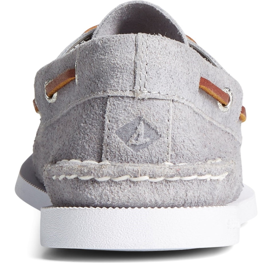 Men\s A/O 2-Eye Boat shoe Sperry Grey