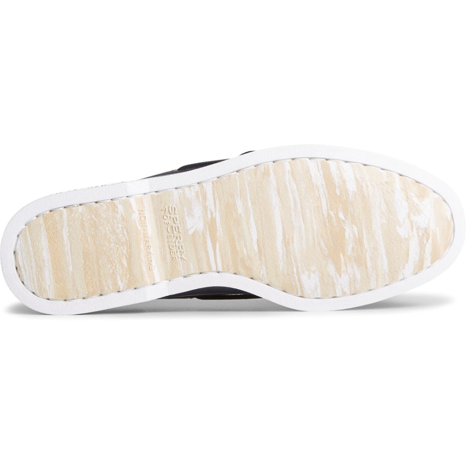 Men\s Authentic Original 2-Eye Pullup Sperry Navy