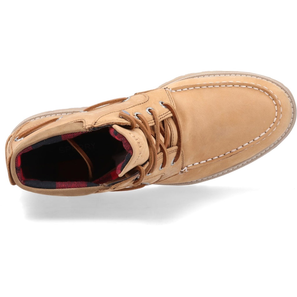 Men\s Authentic Original Lug Chukka Boot Sperry Tan