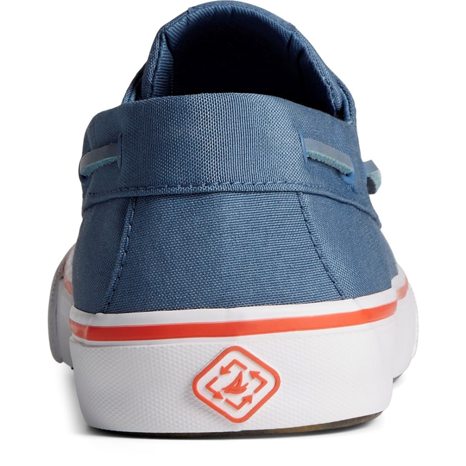 Men\s Bahama SeaCycled II Trainer Grey Sperry