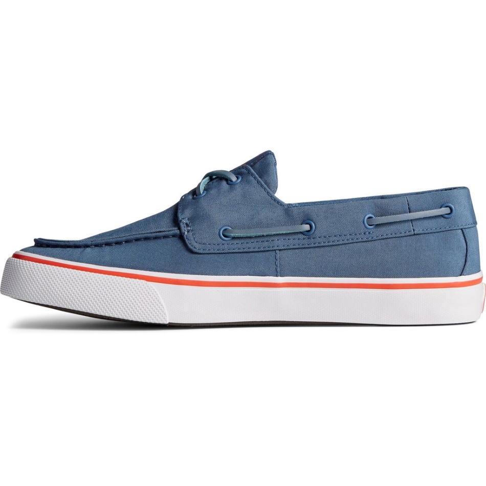 Men\s Bahama SeaCycled II Trainer Grey Sperry