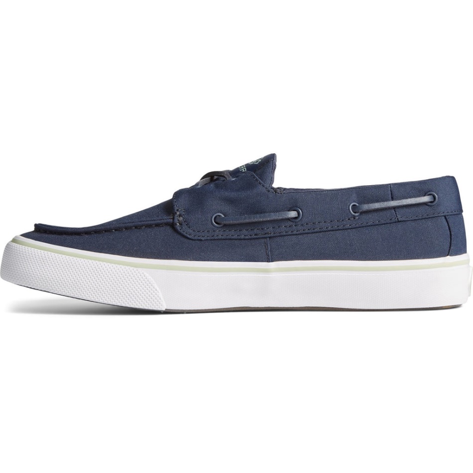 Men\s Bahama SeaCycled II Trainer Sperry Navy