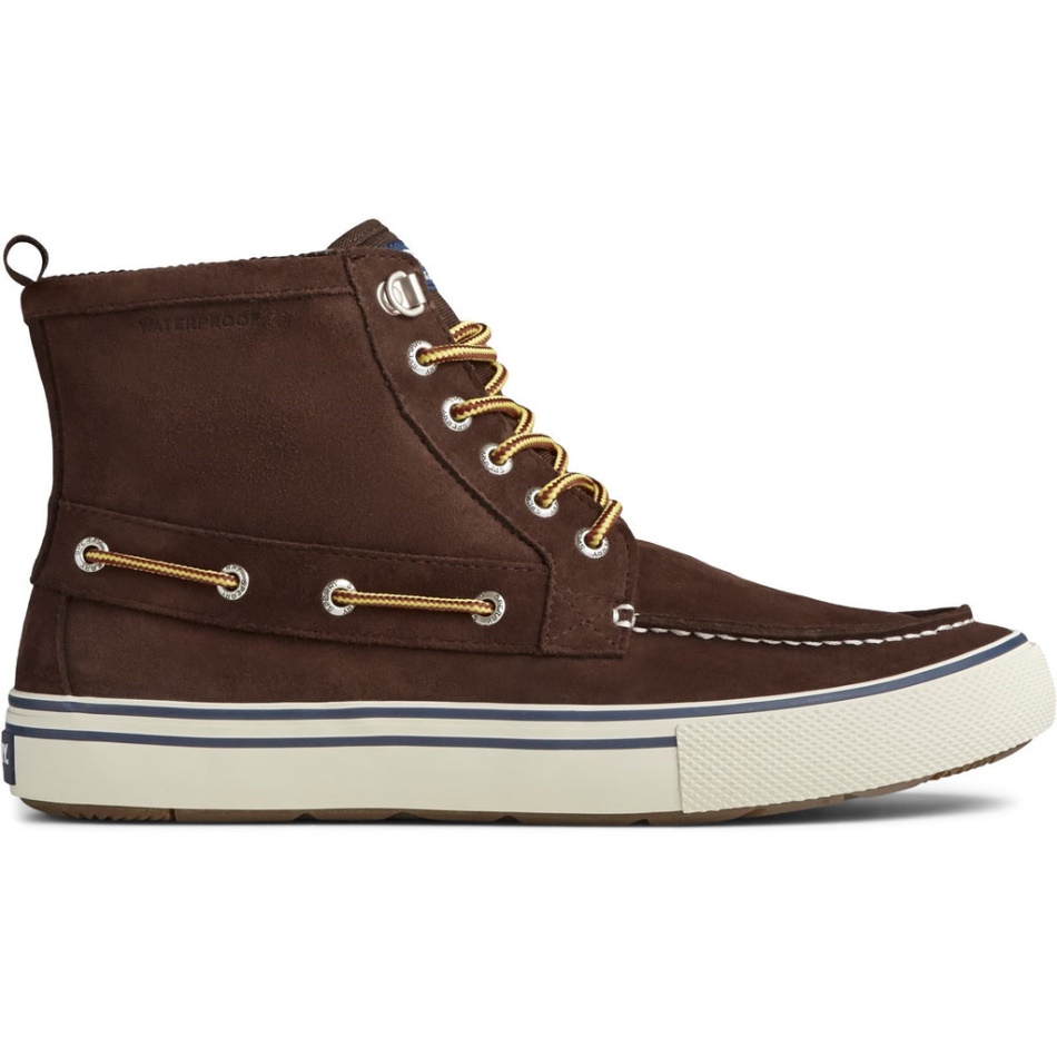 Mens Bahama Storm Boot Sperry Brown