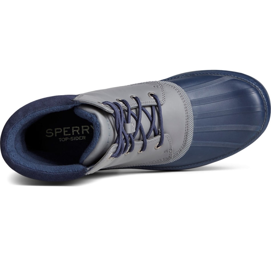 Men\s Cold Bay Boot Grey Sperry