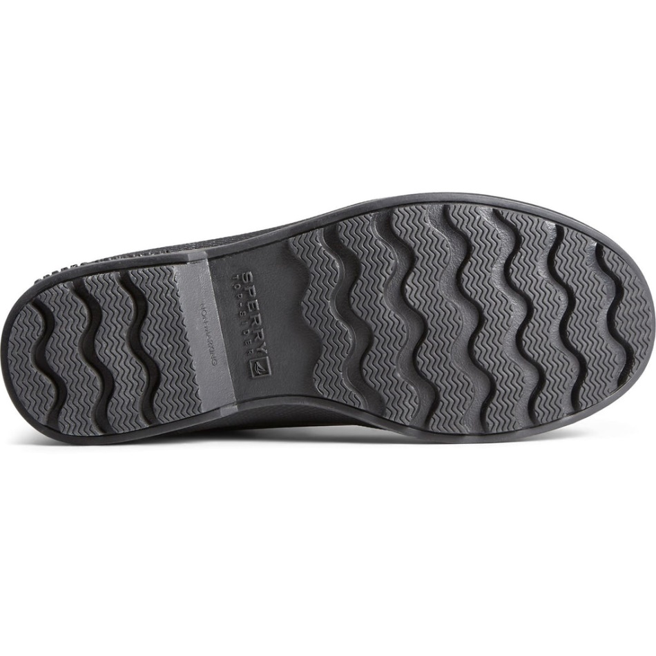 Men\s Cold Bay Rubber Chelsea Boot Black Sperry