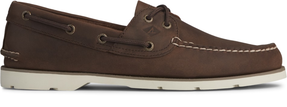Mens Leeward 2-Eye Oil Balsam Brown Sperry