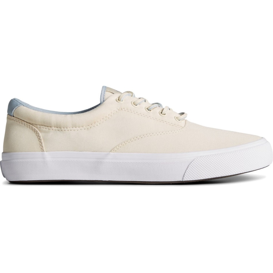 Mens SeaCycled Striper II CVO Trainers Ivory Sperry
