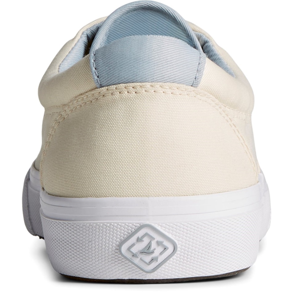 Men\s SeaCycled Striper II CVO Trainers Ivory Sperry