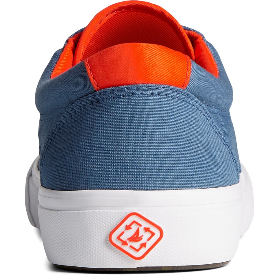 Men\s SeaCycled Striper II CVO Trainers Sperry Grey