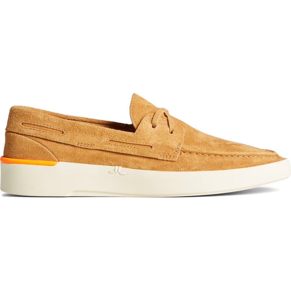 Mens Sperry x John Legend Plushwave Slip On Boat Shoe Sperry Beige