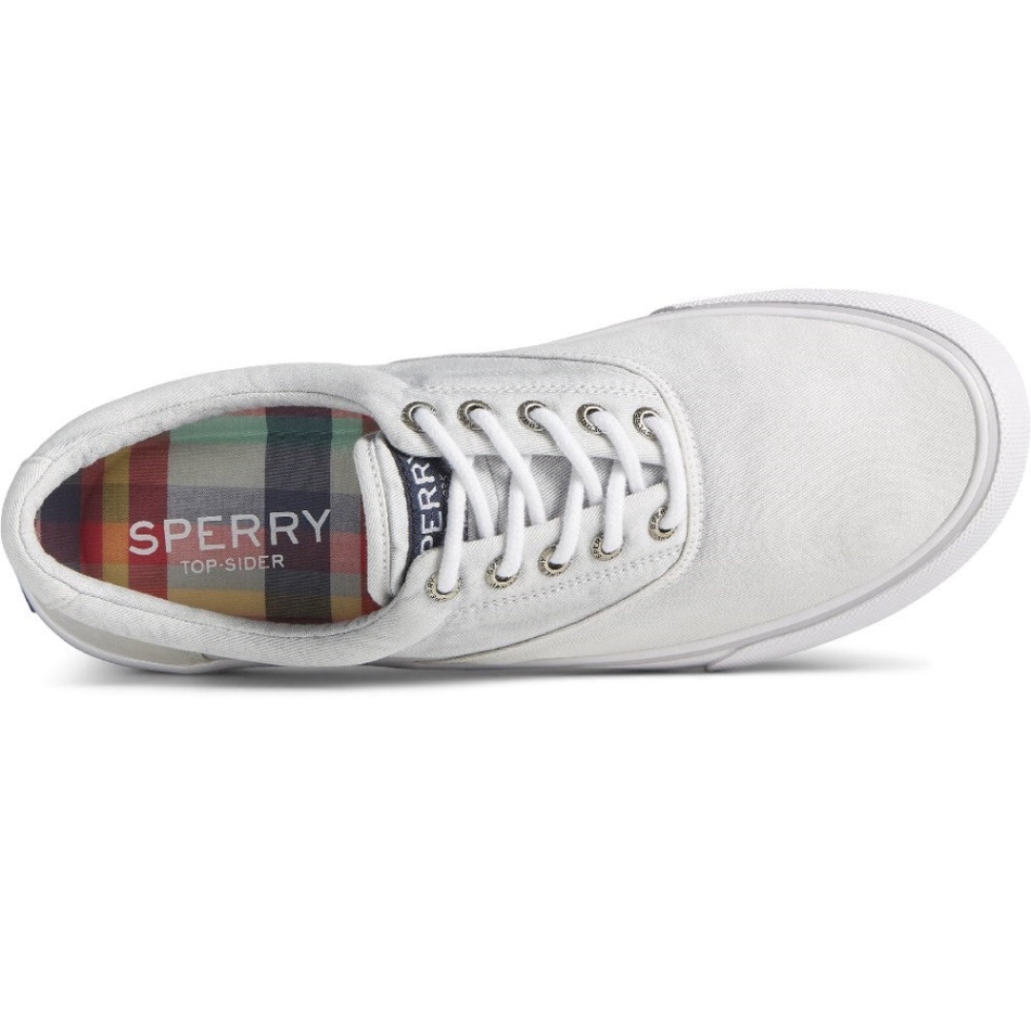 Men\s Striper II CVO Ombre Lace Shoes Grey Sperry