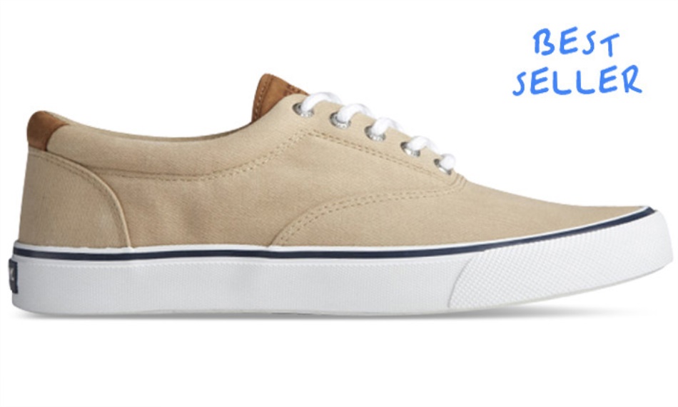 Mens Striper Ii Cvo Sneaker Tan Sperry