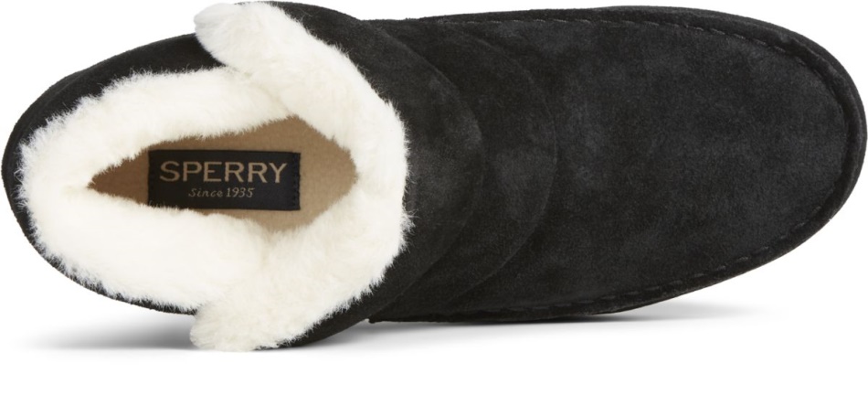 Moc-Sider Leather Bootie Sperry Black