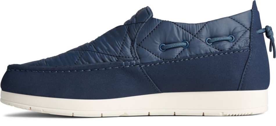 Moc-Sider Nylon Slip On Navy Sperry