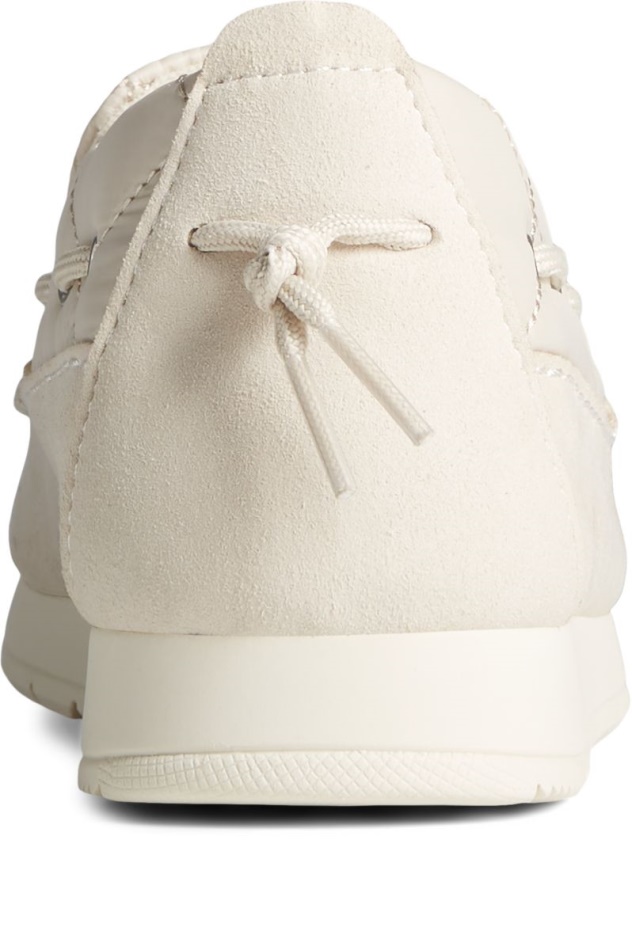 Moc-Sider Nylon Slip On White Sperry