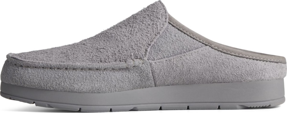 Moc-Sider Suede Slip On Sperry Grey