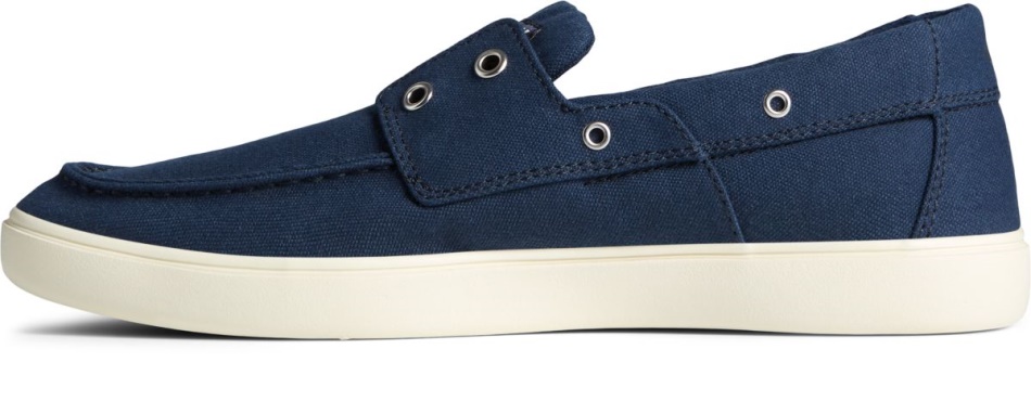 Outer Banks 2-Eye Canvas Boat Shoe Sperry Navy