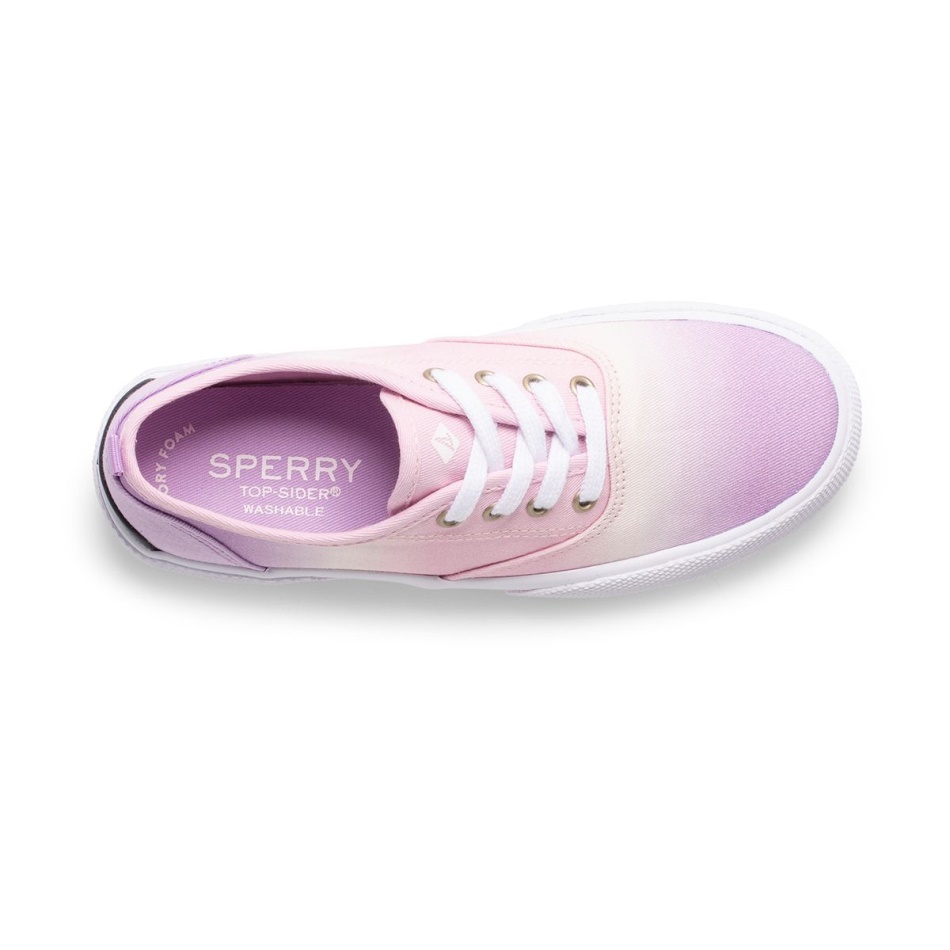 Pier Wave CVO Washable Sneaker Purple Pink Sperry