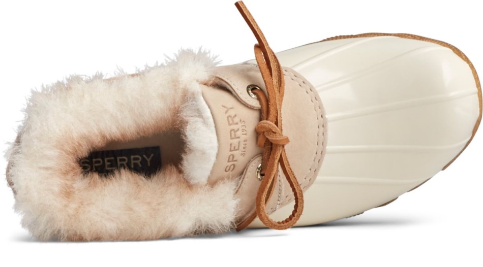 Saltwater 1-Eye Cozy Duck Boot Sperry Ivory