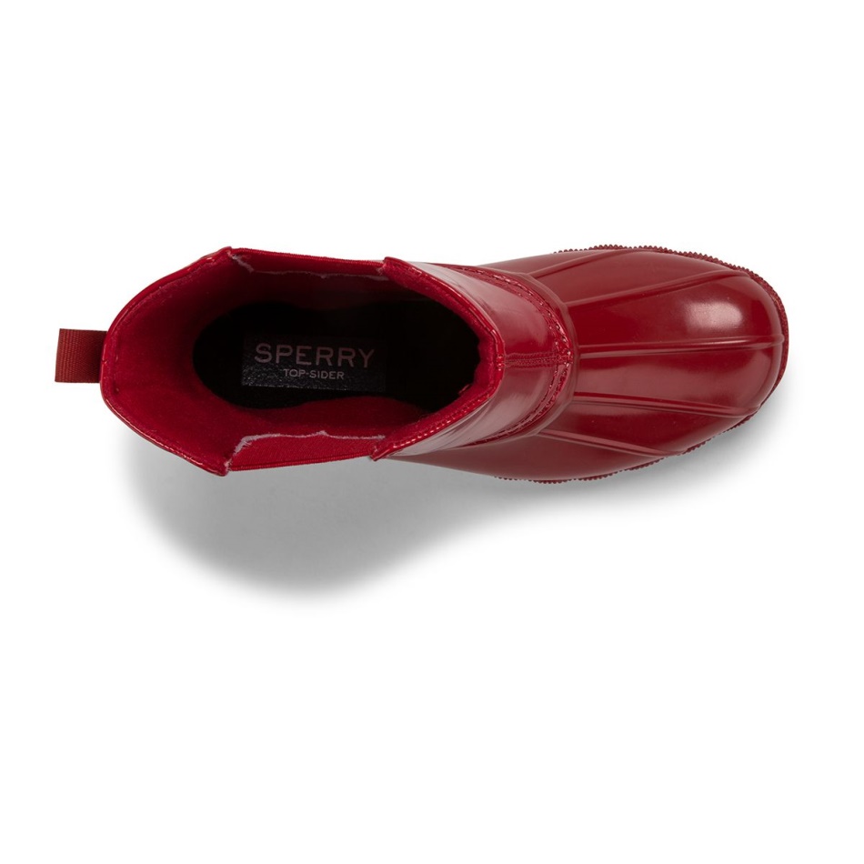 Saltwater Chelsea Jr Boot Sperry Red