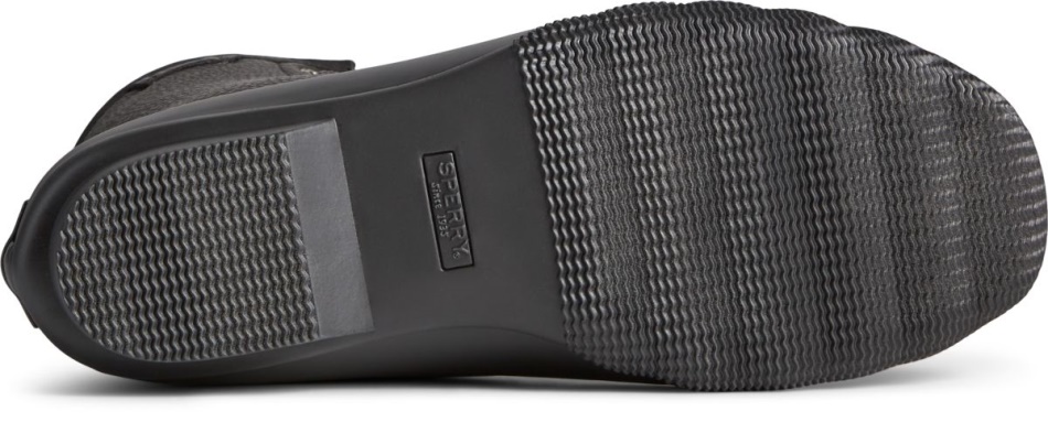 Saltwater Duck Boot Black Sperry