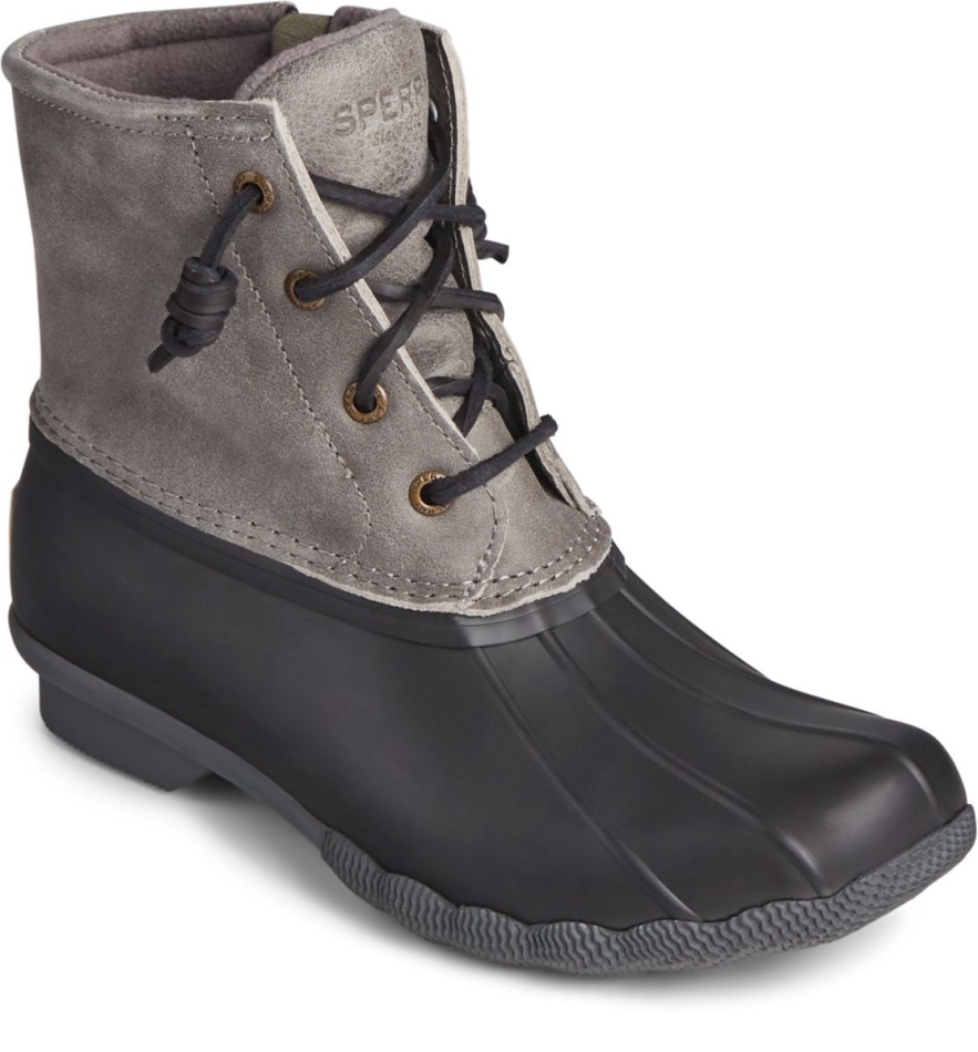 Saltwater Duck Boot Grey Sperry