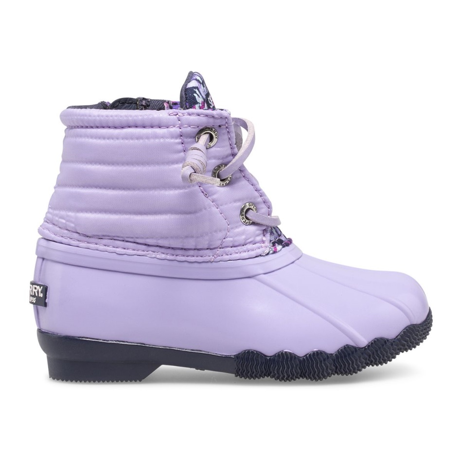 Saltwater Duck Boot Sperry Lilac