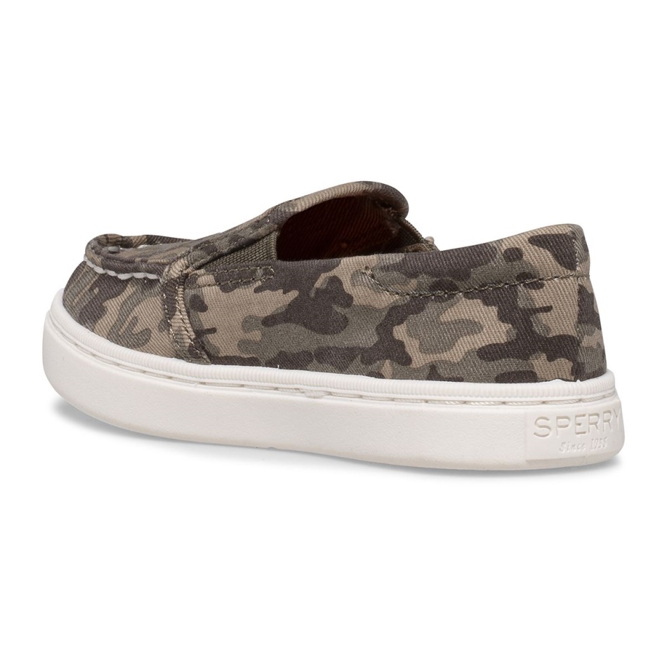 Salty Junior Washable Sneaker Sperry Camo