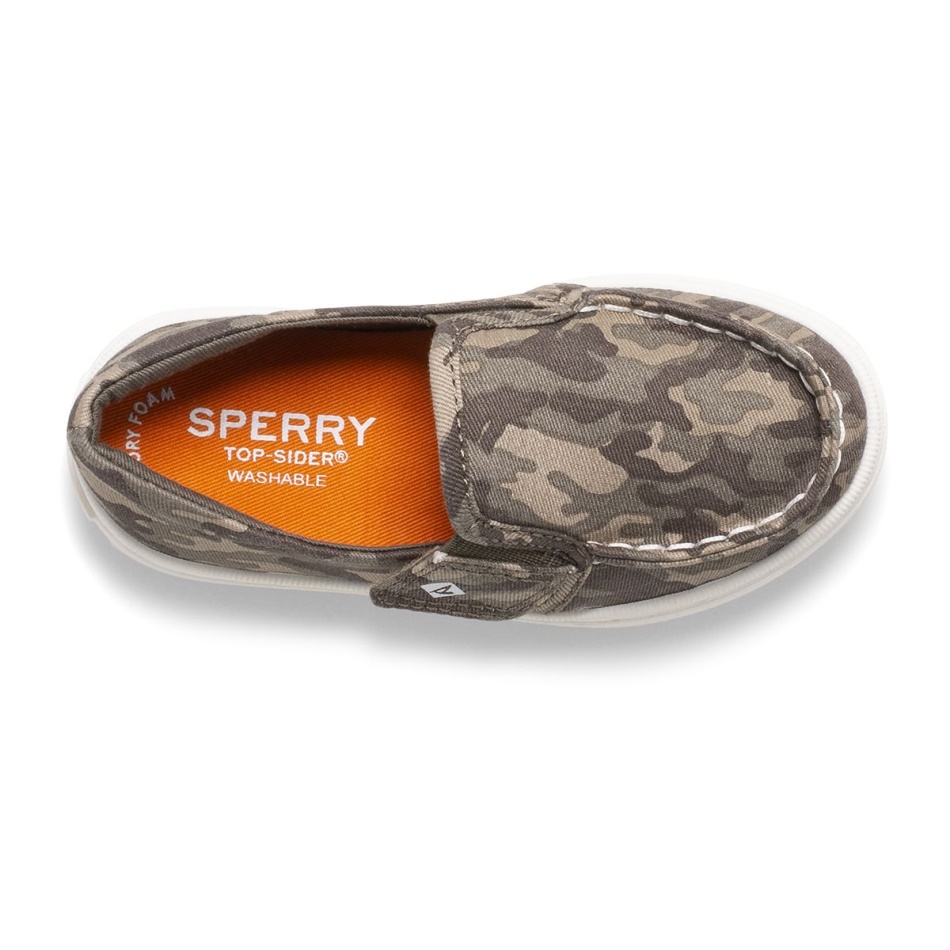 Salty Junior Washable Sneaker Sperry Camo