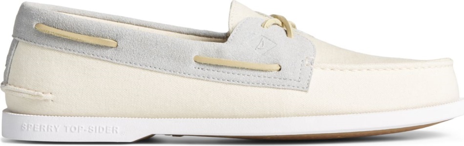 SeaCycled Authentic Original 2-Eye Boat Shoe Sperry Natural