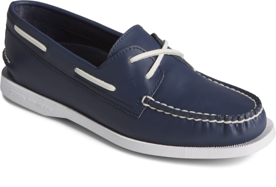SeaCycled Authentic Original 2-Eye Boat Shoe Sperry Navy