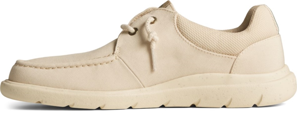 SeaCycled Captain\s Moc Slip On Cream Sperry