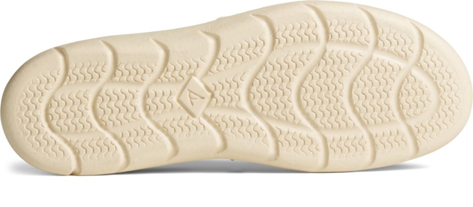 SeaCycled Captain\s Moc Slip On Cream Sperry