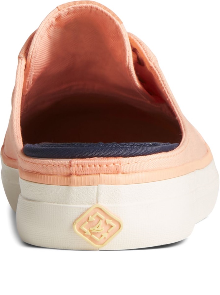 SeaCycled Crest Vibe Pastel Mule Sneaker Peach Sperry