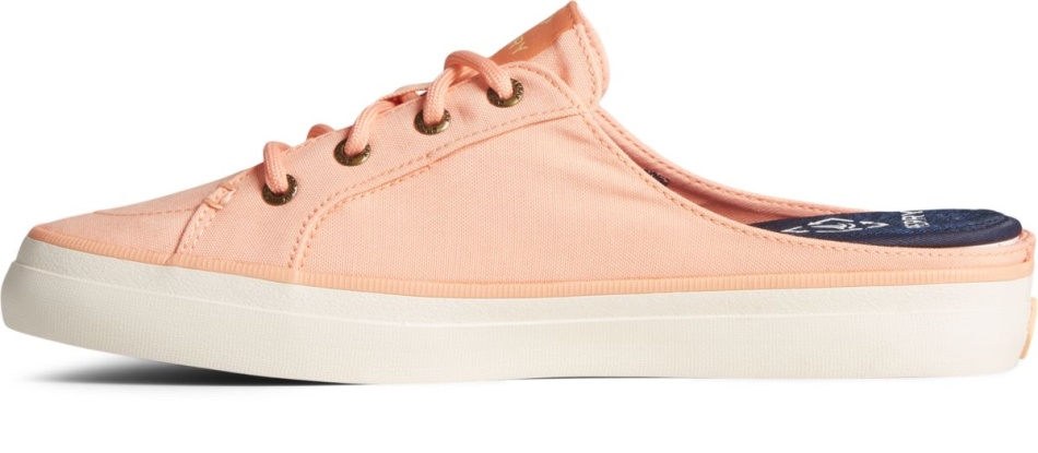 SeaCycled Crest Vibe Pastel Mule Sneaker Peach Sperry