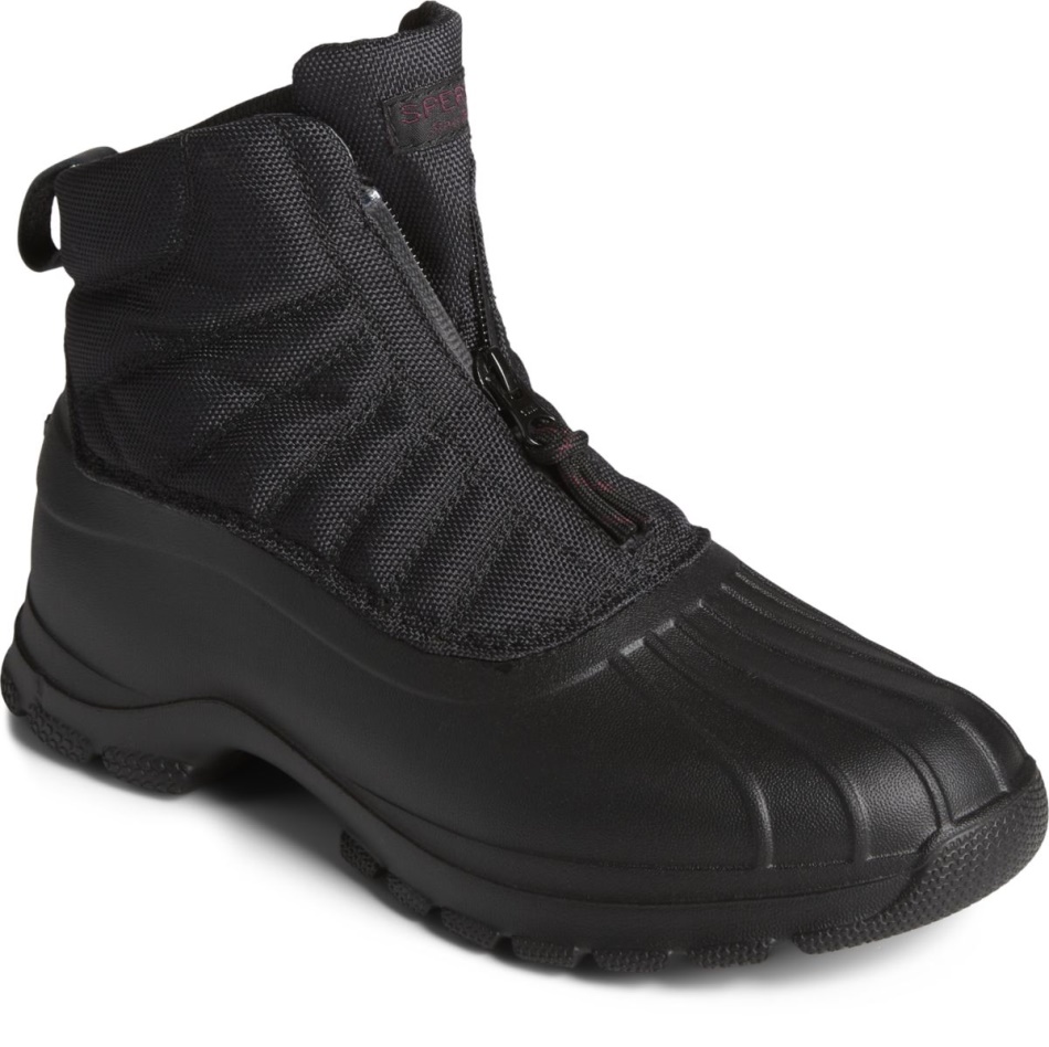 SeaCycled Duck Float Zip Up Boot Sperry Black