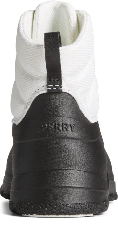 SeaCycled Duck Float Zip Up Boot White Sperry