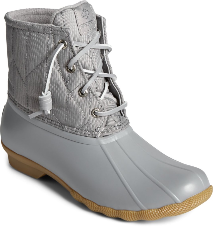 SeaCycled Saltwater Nylon Duck Boot Sperry Grey