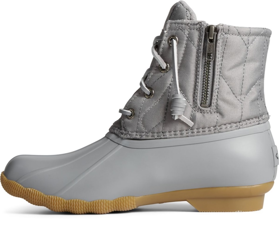 SeaCycled Saltwater Nylon Duck Boot Sperry Grey