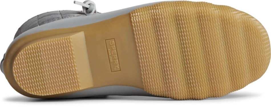 SeaCycled Saltwater Nylon Duck Boot Sperry Grey
