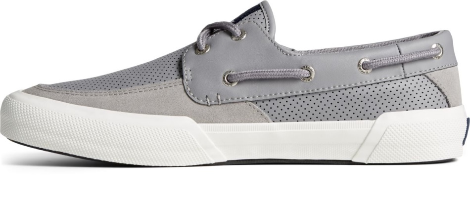 SeaCycled Soletide 2-Eye Sneaker Grey Sperry